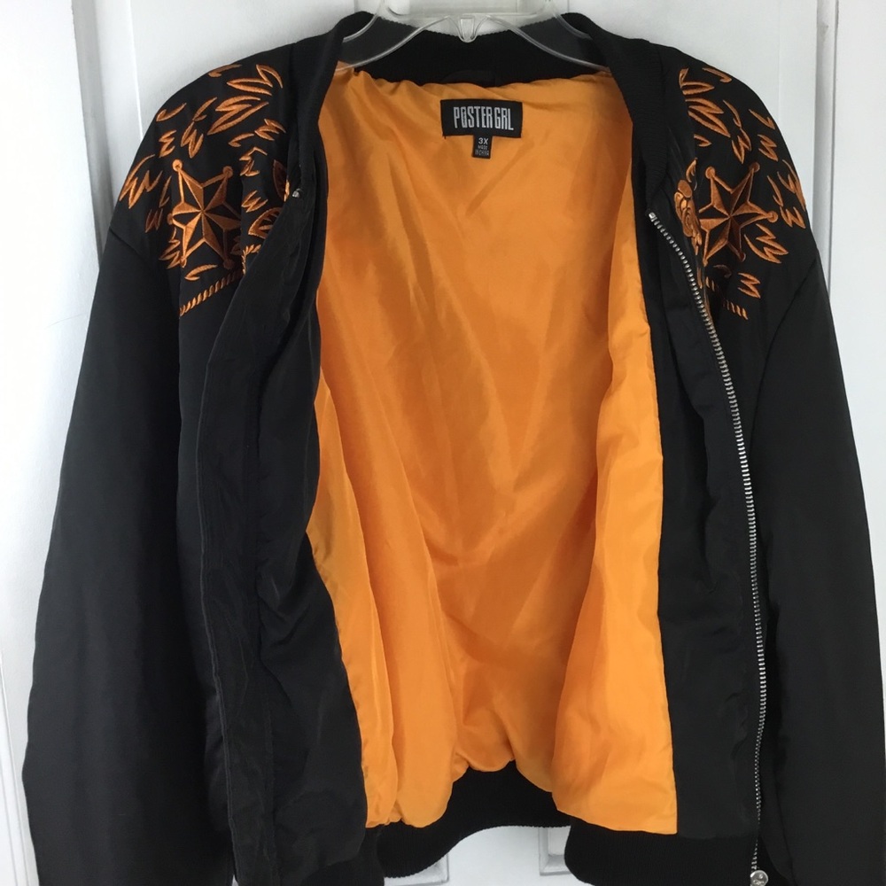 Dolls Kill Poster girl scorpion jacket size 3X Poison - Picture 6 of 10